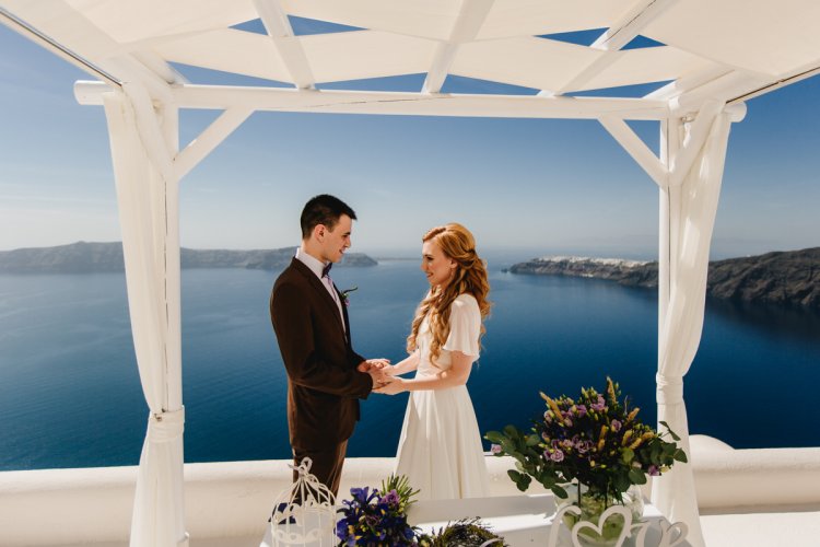 Свадьба для двоих в Греции