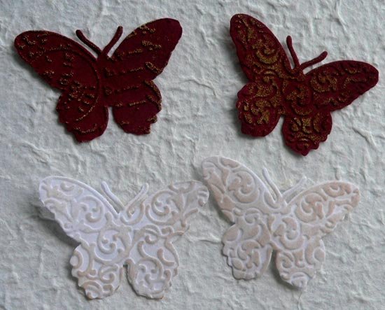 Декоративные бабочки для декора свадьбы