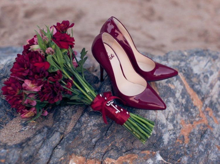 Туфли-лодочки для осенней свадьбы