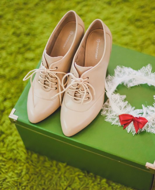 Закрытые туфли на свадьбу