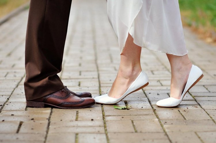 Выбор обуви на свадьбу осенью