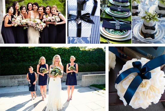 Navy blue – самый популярный цвет свадеб в 2014 году