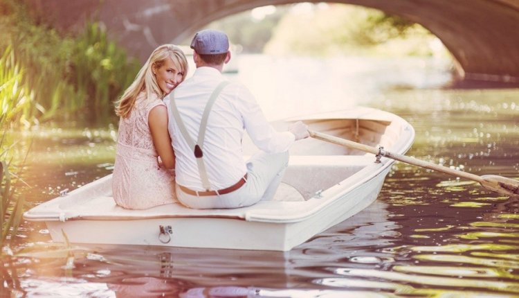 Love story в лодке